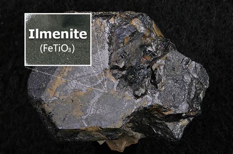 Ilmenite Ore: A Powerhouse for Pigment Production and Titanium Dioxide Synthesis!